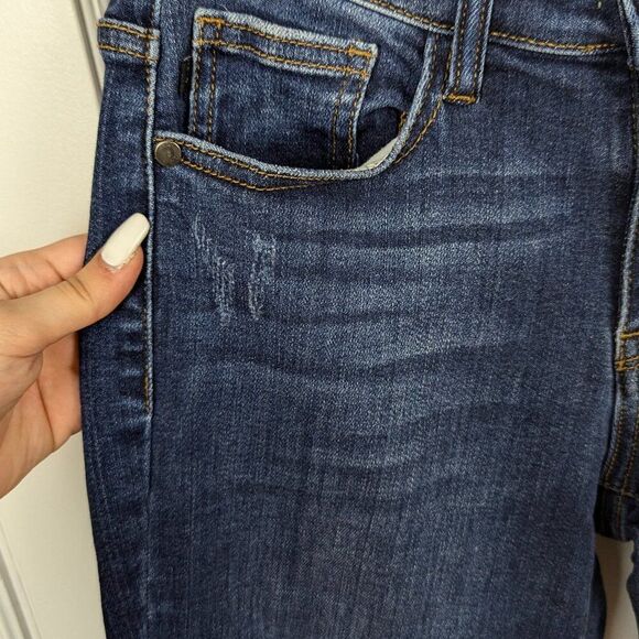Judy Blue | Dark Wash Straight Leg Denim Jeans Size 3/26 - Picture 5 of 9